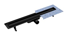 BESCO PMD Odpływ liniowy VIRGO NERO DUO  80   BESCO BE-OL-80-VN