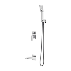 Omnires FRESH system wannowy podtynkowy, chrom połysk SYSFRW01CR
