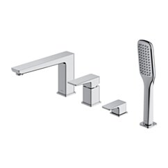 Omnires PARMA bateria wannowa 4-otworowa, chrom połysk PM7432CR