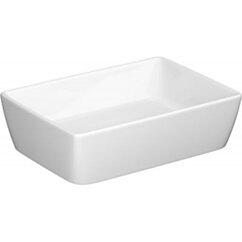 CERSANIT UMYWALKA NABLATOWA CITY SP50 PROSTOKĄTNA Z CERAMICZNYM KORKIEM BOX BOX UM-C K35-048