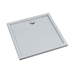Schedline Brodzik kompozytowy Stabilsound Plus® Estima 80x80x4,5 cm, kwadratowy, Gwarancja 15 lat