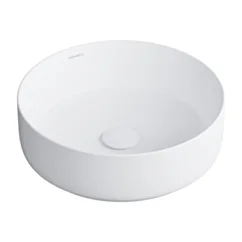 Omnires TULSA umywalka nablatowa ø36 cm, biały mat TULSA355BM