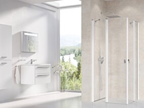Ravak Kabina prysznicowa Chrome CRV2+CRV2 1QV70100Z1