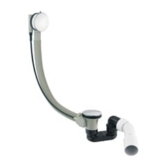 Omnires CGS syfon wannowy przelewowo-odpływowy, chrom połysk TK104-PLUS-3.01+64-SCR