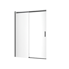 Excellent Rols drzwi wnękowe przesuwne 140x200 cm powłoka Clean Control, czarny mat KAEX.2612.K.1400.BL