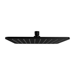 Omnires SLIMLINE deszczownica, 25 x 25 cm, czarny mat WG225-OBL