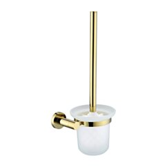 Omnires MODERN PROJECT szczotka toaletowa wisząca, złoty połysk MP60620GL