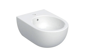GEBERIT Geberit Selnova Premium Bidet wiszący, B36cm, H26cm, T53cm, ukryte mocowania, z przelewem, z otworem KOŁO M35108000 GEB-501.993.00.1