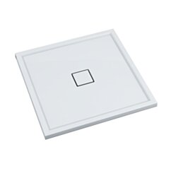 Schedline Brodzik kompozytowy Stabilsound Plus® Erida 100x100x5 cm, kwadratowy, Gwarancja 15 lat