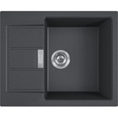 FRANKE Zlew.S2D 611-62 Tectonite Onyx ZLF-143.0618.665