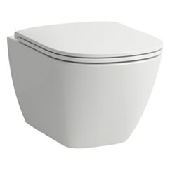 LAUFEN ZESTAW LUA ADVANCED miska WC podwieszana Rimless + deska WC SLIM wolno opadająca CR-H8200804000001