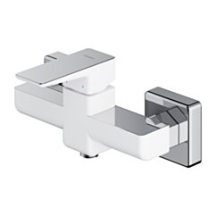 Omnires PARMA bateria prysznicowa, chrom/biały połysk PM7440CRB