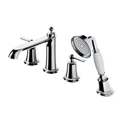 Omnires ARMANCE bateria wannowa 4-otworowa, chrom połysk AM5232CR
