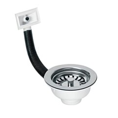 MCALPINE Spust zlew. 3,5" z przelew.prostok. SYF-FSW50PR