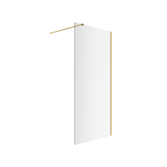 Excellent Vidoq walk-in ścianka prysznicowa prosta 80x200 cm, powłoka Clean Control, złoty połysk KAEX.1506.K.800.GL