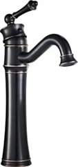 Rea BATERIA UMYWALK VINTAGE CZARNA PRZECIERANA WYSOKA REA-B0227