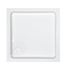 SANPLAST Brodzik B/FREE 90x90x9+STB biew BS-615-040-0031-01-000