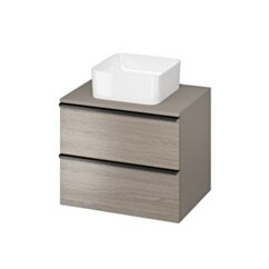 CERSANIT SZAF Z BLATEM VIRGO 60 SZARA(CZAR.UCH) SZC-V S522-023