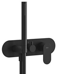 Ravak Bateria podtynkowa Eleganta EL 068.00 z przełącznikiem, z zestawem prysznicowym, zalecana do łączenia z R-Box X070296