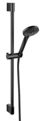 FERRO HORN natrysk przesuwny, 3F, czarny FE-N370BL-B