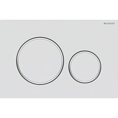 GEBERIT Przycisk  Geberit Sigma20, przedni, biały mat, easy-to-clean GEB-115.882.JT.1