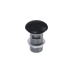 ELITA KOREK UMYWALKOWY KLIK-KLAK Z PRZELEWEM BLACK MATT( ELITA 169455) SZE-RE090000037160
