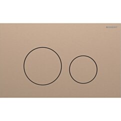 GEBERIT Przycisk Geberit Sigma40, przedni, stal nierdzewna czerwone złoto, okrągły GEB-115.628.QB.1
