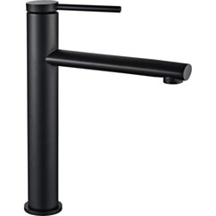 Rea BATERIA UMYWALKOWA OVAL CZARNA WYSOKA REA-B6511
