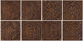 Tubądzin PTD Tinta brown 14.8x14.8 (28) DS-01-235-0148-0148-1-010