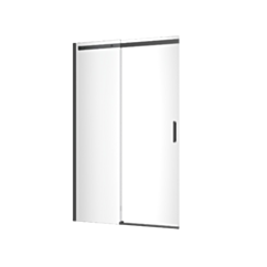 Excellent Rols drzwi wnękowe przesuwne 120x200 cm powłoka Clean Control, czarny mat KAEX.2612.K.1200.BL