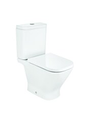 ROCA GAP SQUARE Miska WC do kompaktu Rimless 65 cm, STANDARD, o/podwójny CR-A342479000