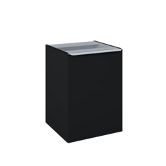 ELITA KOMODA LOFTY 50 Z KOSZEM CARGO BLACK MATT PDW( RE080500027160) SZE-168305