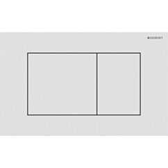 GEBERIT Przycisk Geberit Sigma40, przedni, stal nierdzewna biały mat, prostokątny GEB-115.629.JT.1