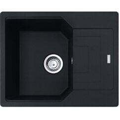 FRANKE Zlew Urban UBG 611-62  Fragranit Czarny mat ZLF-114.0687.268