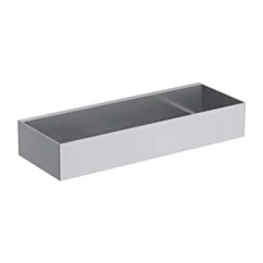 Omnires UNI koszyk prysznicowy, 30 x 5 x 11 cm, nikiel szczotkowany UN10335NI