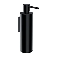 Omnires MODERN PROJECT dozownik mydła w płynie, wiszący, czarny mat MP60721BL