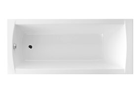 Excellent Aquaria wanna prostokątna 160x70 cm, biały połysk WAEX.AQU16WH