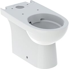 GEBERIT Geberit Selnova Stojąca miska WC do spłuczki nasadzanej, lejowa, B35.5cm, H40cm, T66cm, częściowo uk KOŁO M33225000 GEB-500.488.01.7