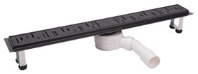 FERRO ORA odpływ liniowy 70 cm, czarny FE-OL1-70-BL