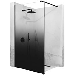 Rea ŚCIANKA PRYSZNICOWA AERO OMBRE BLACK/BLACK 110 REA-K2461
