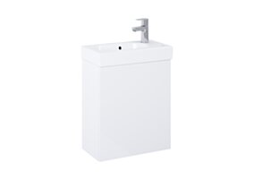 ROCA MINI-N Zestaw łazienkowy Unik 45 cm, biały połysk (bez syfonu) CR-A852445806