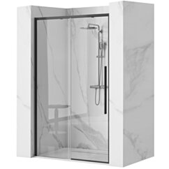 Rea DRZWI PRYSZNICOWE SOLAR BLACK 90 REA-K6319