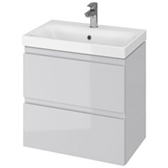 CERSANIT SET 980 MODUO SLIM 60 SZARY DSM (SZAFKA + UMYWALKA) SZC-M S801-226