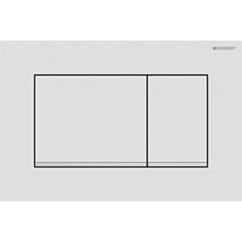 GEBERIT Przycisk  Sigma20, przedni, biały mat, easy-to-clean prostokątny GEB-115.883.JT.1