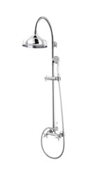 Fdesign Bateria natryskowa w zestawie z deszczownią FD1-LRA-7SET1-11