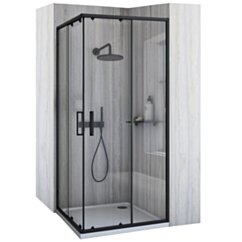 Rea KABINA CITY BLACK 90x90 REA-K6446