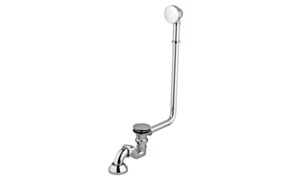 BESCO PMD Syfon z przelewem czarny  Otylia   BESCO BE-SW-PRZ-CZA