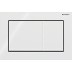 GEBERIT Przycisk WC Omega20  biały-chr.bł.-biały prostokątny GEB-115.080.KJ.1