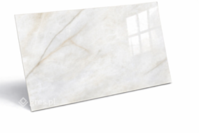 Prime Ceramics Pearl Onyx Bianco 60x120 połysk