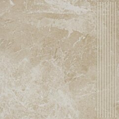Paradyż Track Beige Stopnica Prosta 30x30 G1